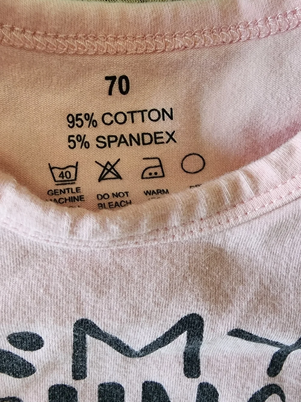 My Siblings Have Paws/Tails Baby Onesies - White & Pink 3M